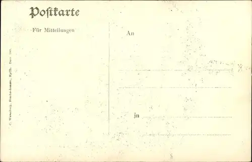 Ak Steinthaleben Kyffhäuserland in Thüringen, Kyffhäuser, Kaiser Wilhelm Denkmal