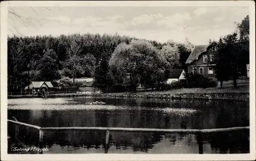 Ak Sehma Sehmatal im Erzgebirge, Gewässer