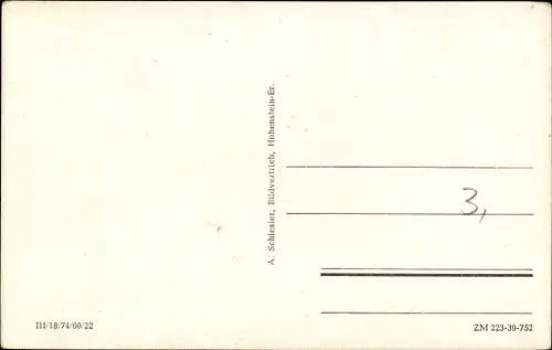 Ak Sehma Sehmatal im Erzgebirge, Gewässer