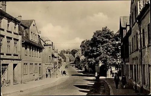 Ak Brand Erbisdorf Sachsen, Ernst-Thälmann-Straße