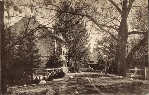 Ak Altengrabow Möckern in Sachsen Anhalt, Truppenübungsplatz, Kommandantur