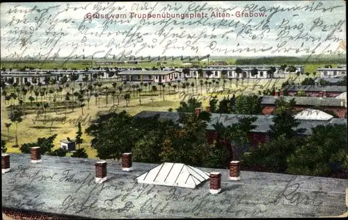 Ak Altengrabow Möckern in Sachsen Anhalt, Truppenübungsplatz