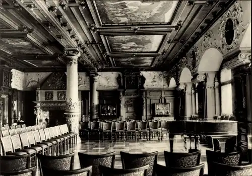 Ak Altenburg in Thüringen, Konzertsaal im Altenburger Schloss, Bachsaal