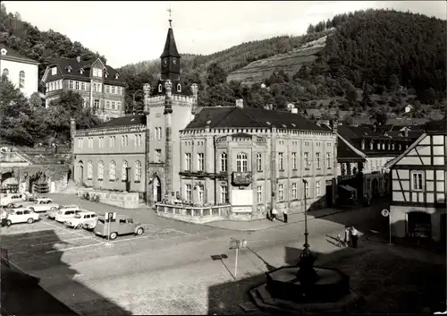 Ak Leutenberg in Thüringen, Rathaus
