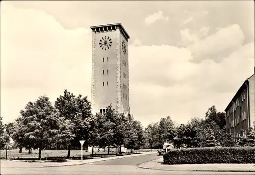 Ak Schwarzheide in der Niederlausitz, Wasserturm