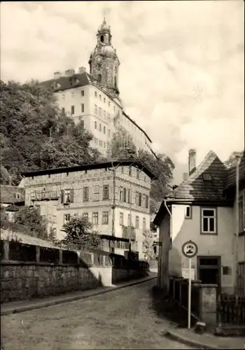 Ak Rudolstadt in Thüringen, Blick zum Schloss Heidecksburg