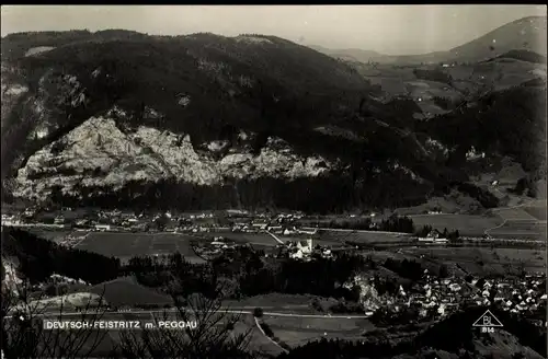 Ak Deutschfeistritz Steiermark, Gesamtansicht