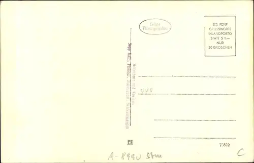 Ak Bad Aussee Steiermark, Gesamtansicht mit Trisselwand