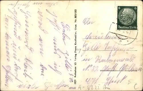 Ak Pöllau Steiermark, Gesamtansicht