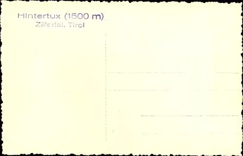 Ak Bad Hintertux Tirol, Dorfansicht im Winter