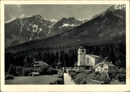 Ak Innsbruck in Tirol, Wallfahrtskirche zur hl. Theresia vom Kinde Jesu