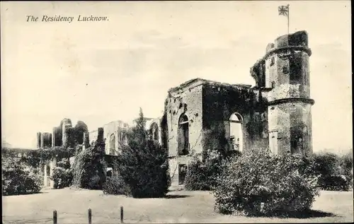 Ak Lakhnau Lucknow Indien, The Residency
