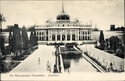 Ak Lakhnau Lucknow Indien, Hooseinabad Emambara