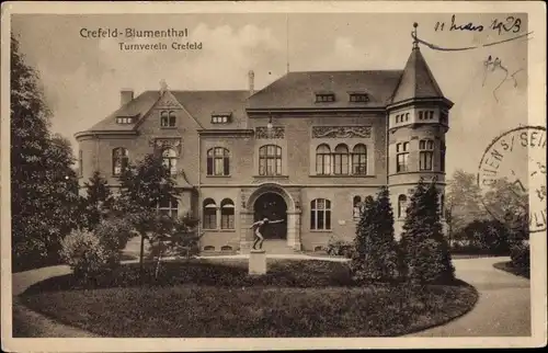 Ak Krefeld-Blumenthal am Niederrhein, Turnverein Krefeld