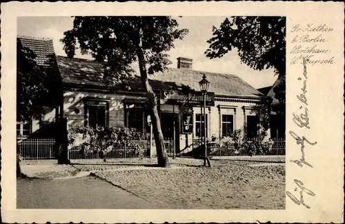 Ak Groß Ziethen Kremmen im Havelland, Wirtshaus W. Kupsch