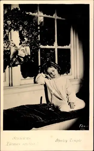Foto Ak Schauspielerin Shirley Temple, Portrait, Fox