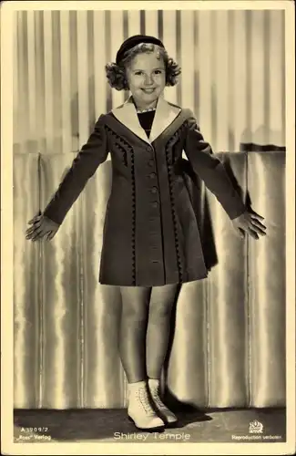Foto Ak Schauspielerin Shirley Temple, Portrait, Ross Verlag A 1909/2