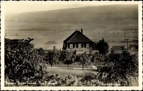 Foto Ak Rinteln an der Weser, Haus Friede