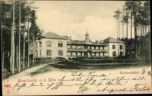 Ak Edmundsthal Siemerswalde Geesthacht im Herzogtum Lauenburg, Stadtansicht, Gebäude