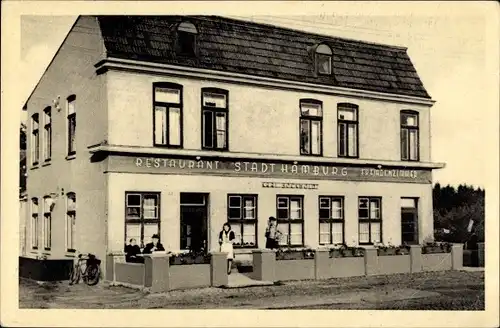 Ak Bad Bramstedt in Holstein, Restaurant Stadt Hamburg