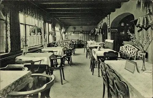 Ak Pötzscha Wehlen an der Elbe Sachsen, Elbzimmer im Bauernhäus'l