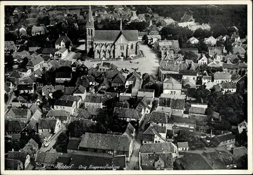 Ak Meldorf in Holstein, Luftaufnahme