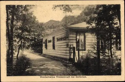 Ak Thielenbruch Dellbrück Köln am Rhein, Waldschenke