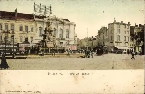 Ak Bruxelles Brüssel, Porte de Namur