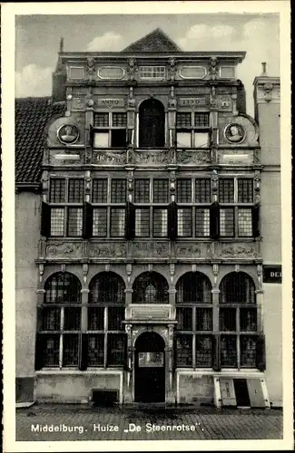 Ak Middelburg Zeeland, Huize de Steenrotse