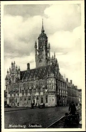 Ak Middelburg Zeeland, Stadhuis