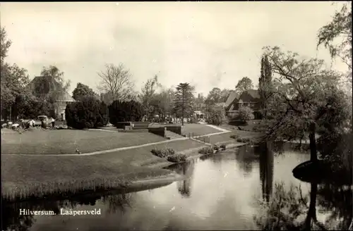 Ak Hilversum Nordholland Niederlande, Laapersveld