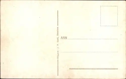 Ak Haarlem Nordholland Niederlande, Schotersingel