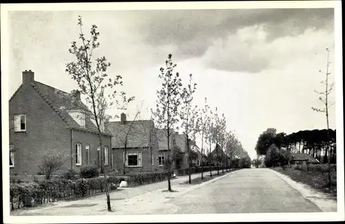 Ak Borger Drenthe Niederlande, Straßenansicht