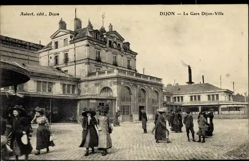 Ak Dijon Côte d'Or, La Gare Dijon Ville