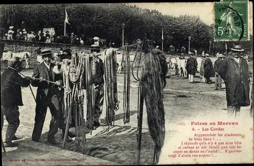 Ak Cote d'Or, Foires en Morvan, Les Cordes