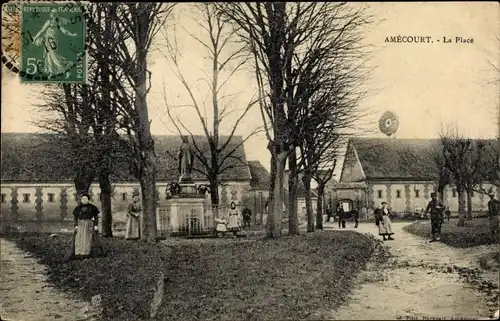 Ak Amécourt Eure, La Place