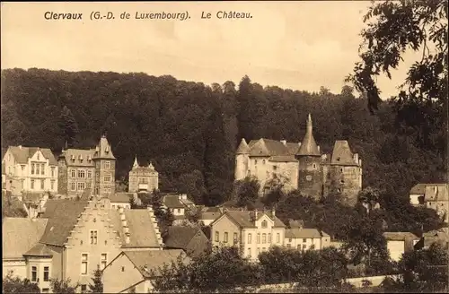 Ak Clervaux Clerf Luxembourg, Le Chateau