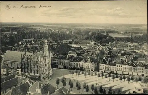 Ak Oudenaarde Audenarde Ostflandern, Panorama