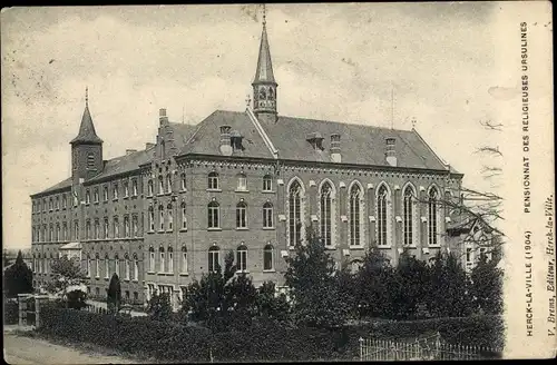 Ak Herk la Ville Flandern Limburg, Pensionnat des Religieuses Ursulines