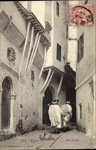 Ak Algier Alger Algerien, Rue Arabe