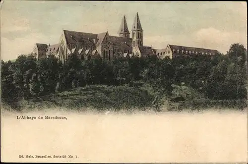 Ak Anhée Wallonien Namur, Abbaye de Maredsous