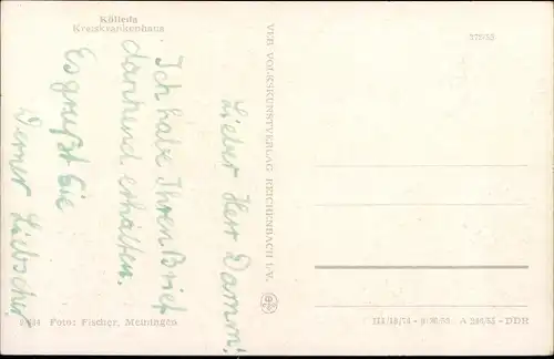 Ak Kölleda in Thüringen, Kreiskrankenhaus