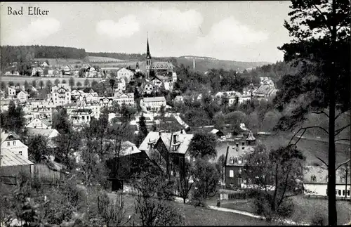 Ak Bad Elster im Vogtland, Ortsansicht