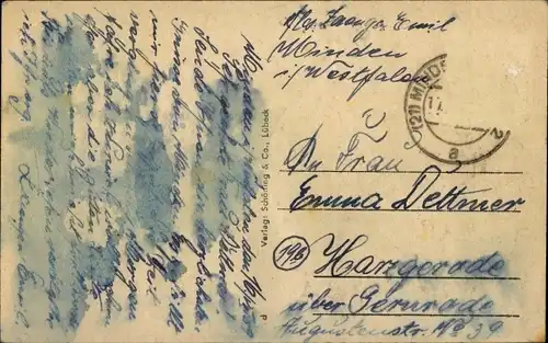 Ak Minden in Westfalen, Dom