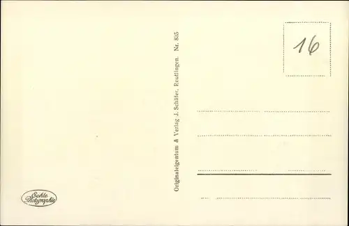 Ak Reutlingen in Württemberg, Klein Venedig, Häuser am Fluss