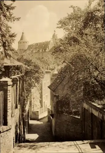 Ak Altenburg in Thüringen, Glockengasse