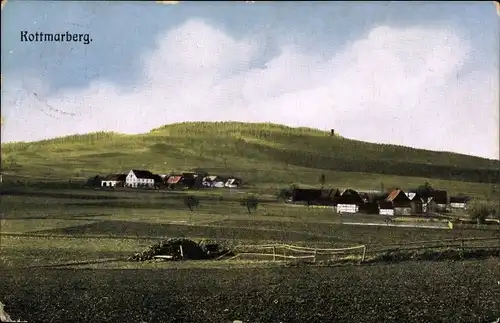 Ak Walddorf Kottmar in der Oberlausitz, Kottmarberg, Panorama