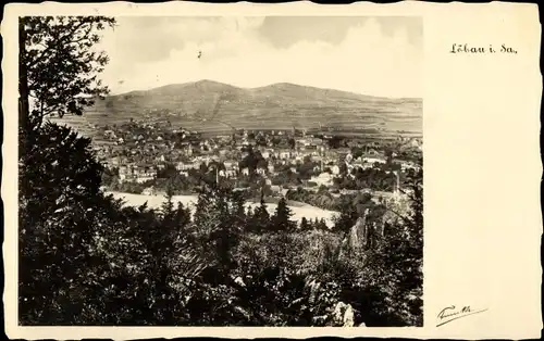 Ak Löbau in Sachsen, Panorama