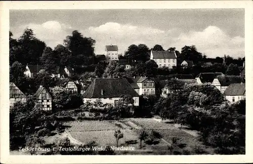 Ak Tecklenburg in Westfalen, Panorama, Nordseite