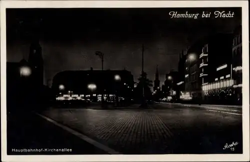 Hamburg, Hauptbahnhof, Kirchenallee